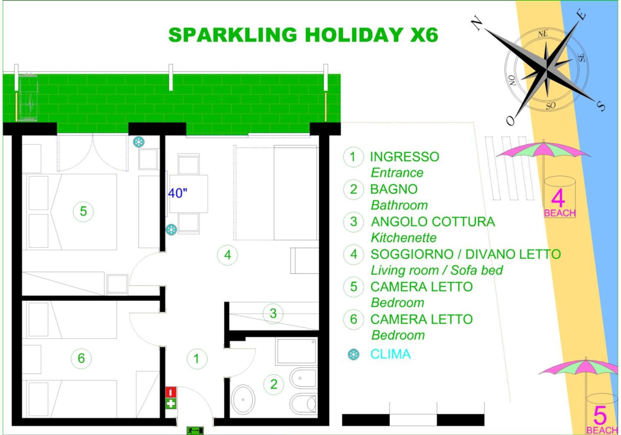 Sparkling Holiday Lignano Sabbiadoro Room photo